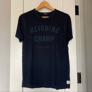 Reigning Champ Navy Tee